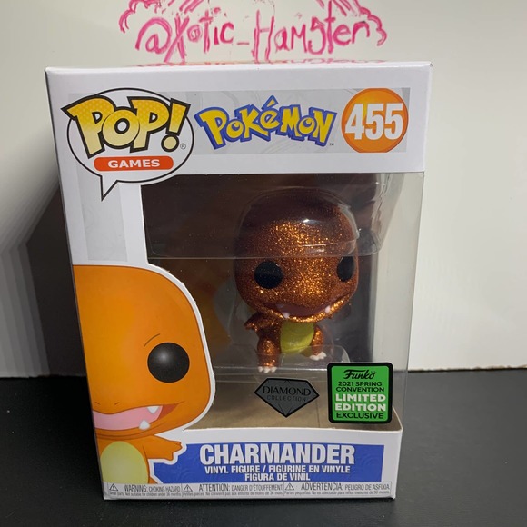 diamond funko charmander